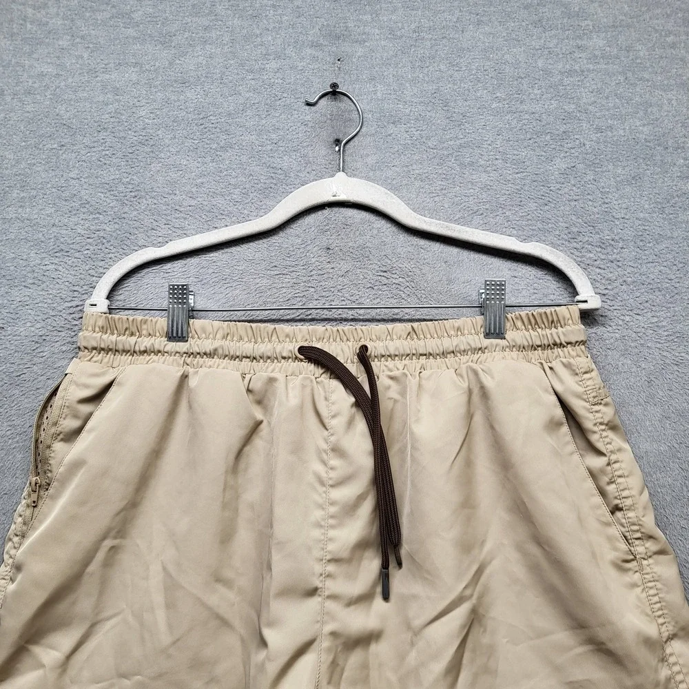 Shoe‎ Palace X Muhammad Ali Men Activewear Shorts L Beige Boxing Drawstring